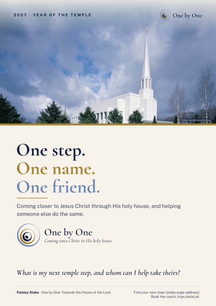 One by One poster