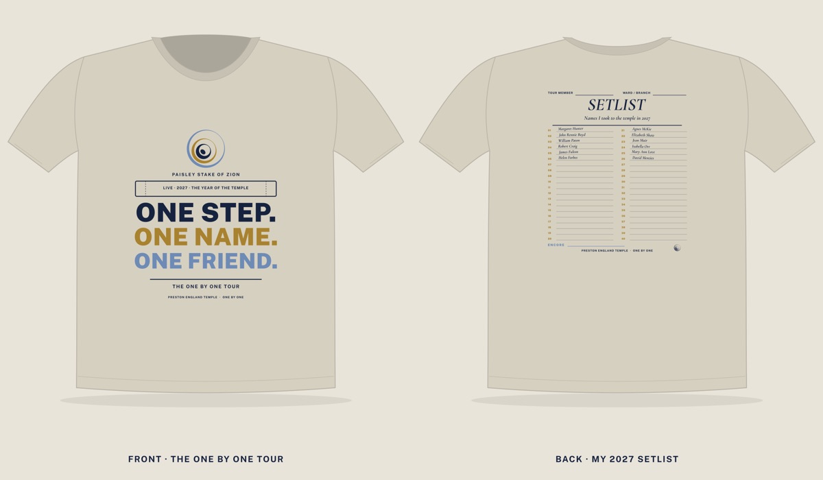T-shirt concept B · Setlist